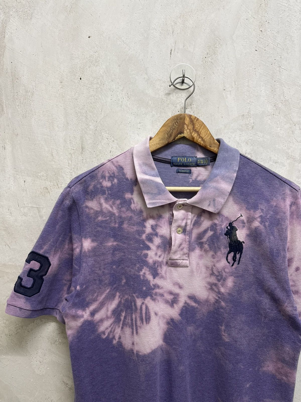 Polo Ralph Lauren Vintage Polo Ralph Lauren #3 Big Pony Logo Polo Tee Size US M / EU 48-50 / 2 - 2 Thumbnail