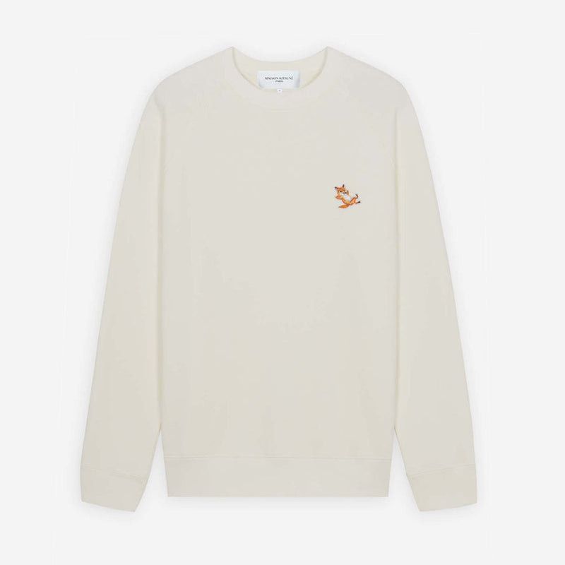 Maison Kitsune Chillax Fox Patch Classic Cotton Fleece Sweatshirt Size US L / EU 52-54 / 3 - 1 Thumbnail