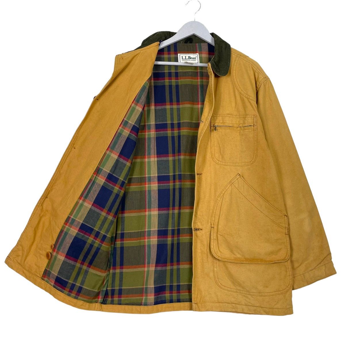 L.L. Bean × Vintage 💥LL BEAN DUCK CANVAS CHORE WORKER JACKET Size US M / EU 48-50 / 2 - 2 Thumbnail