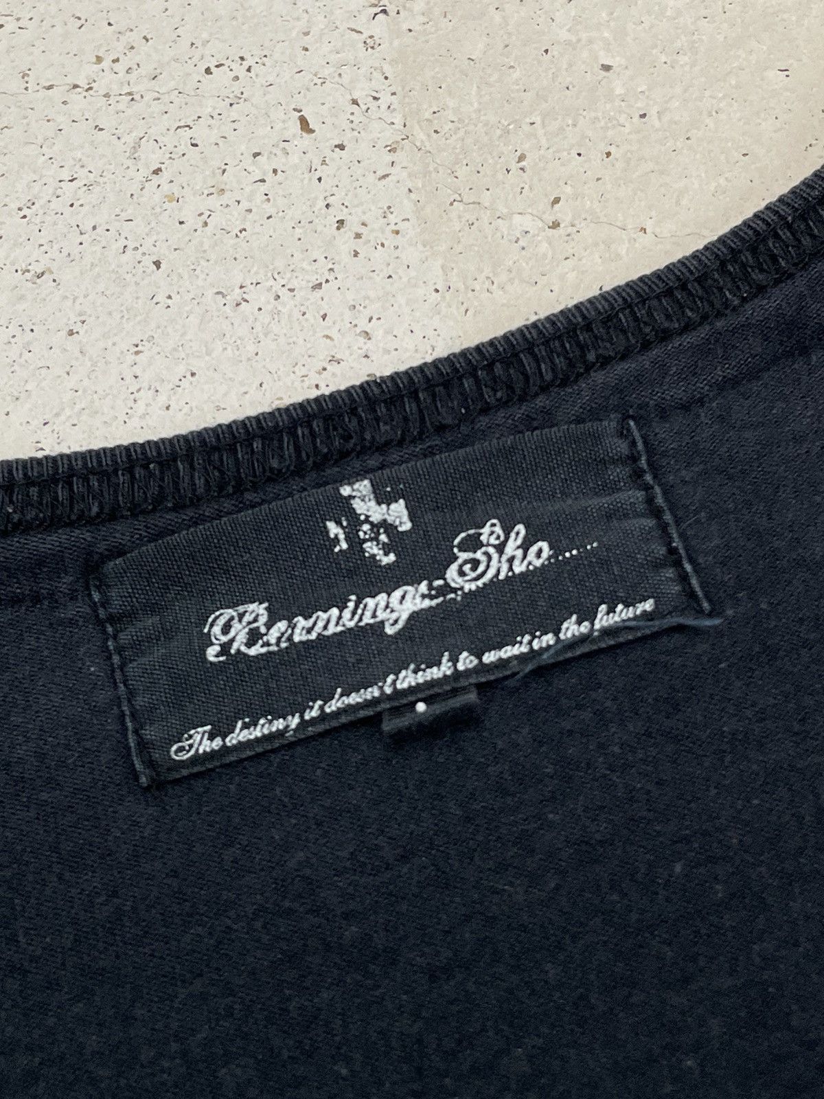 Japanese Brand BerningSho Punk Bondage Chain Layered Wavy Surface Cloth Size US L / EU 52-54 / 3 - 18 Thumbnail