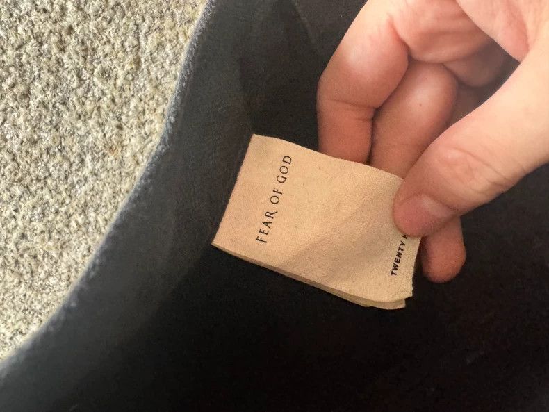 Fear of God Fear of God Black splashed ink jeans Size US 29 - 5 Thumbnail
