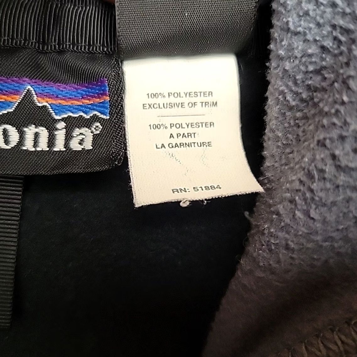 Patagonia VTG Patagonia Rhythm Hoody Jacket Women M Blue Hooded Retro Fleece Made in USA Size M / US 6-8 / IT 42-44 - 5 Thumbnail