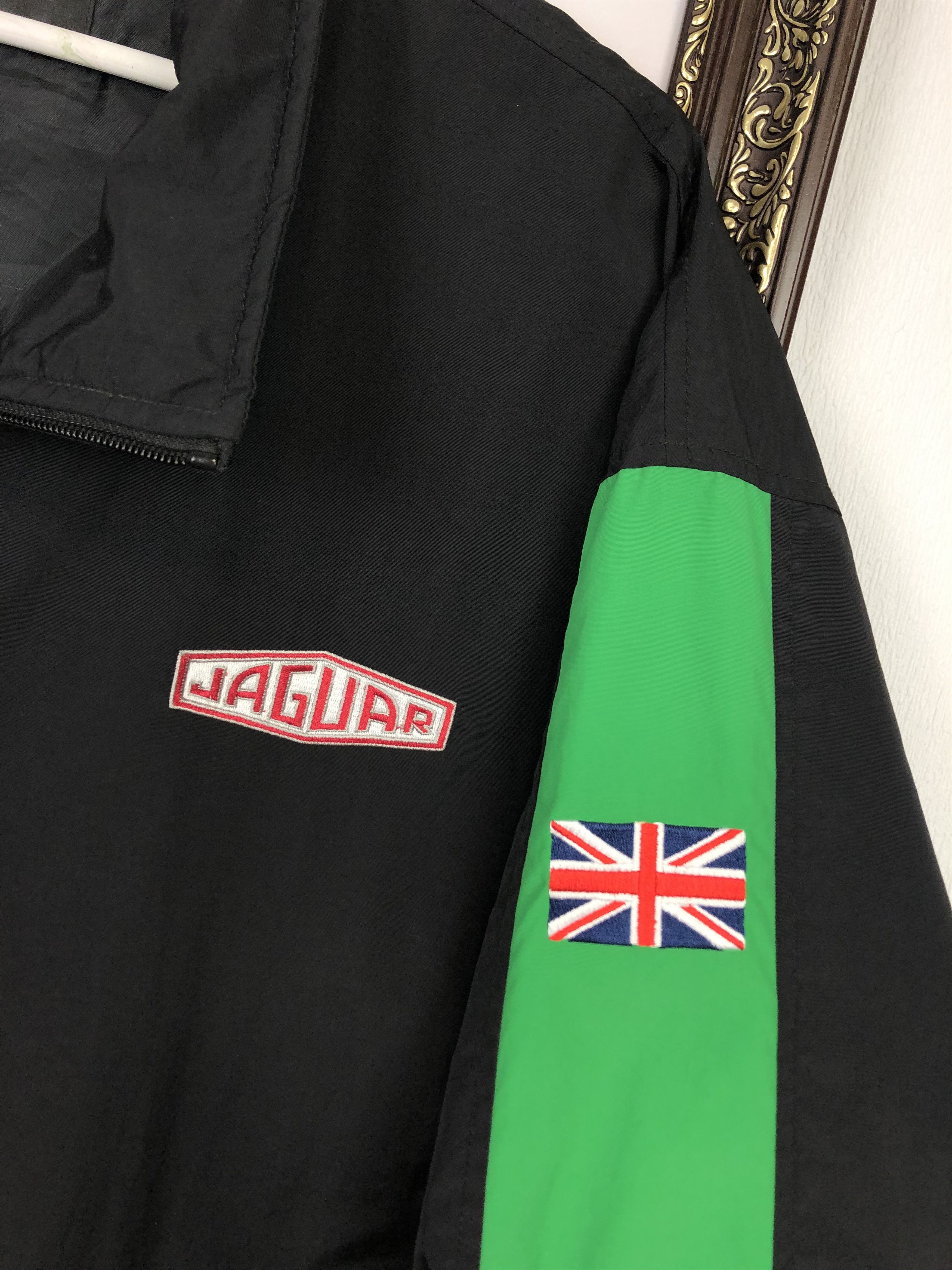 NASCAR Vintage Jaguar Formula One Racing NASCAR Light Jacket Size US L / EU 52-54 / 3 - 3 Thumbnail