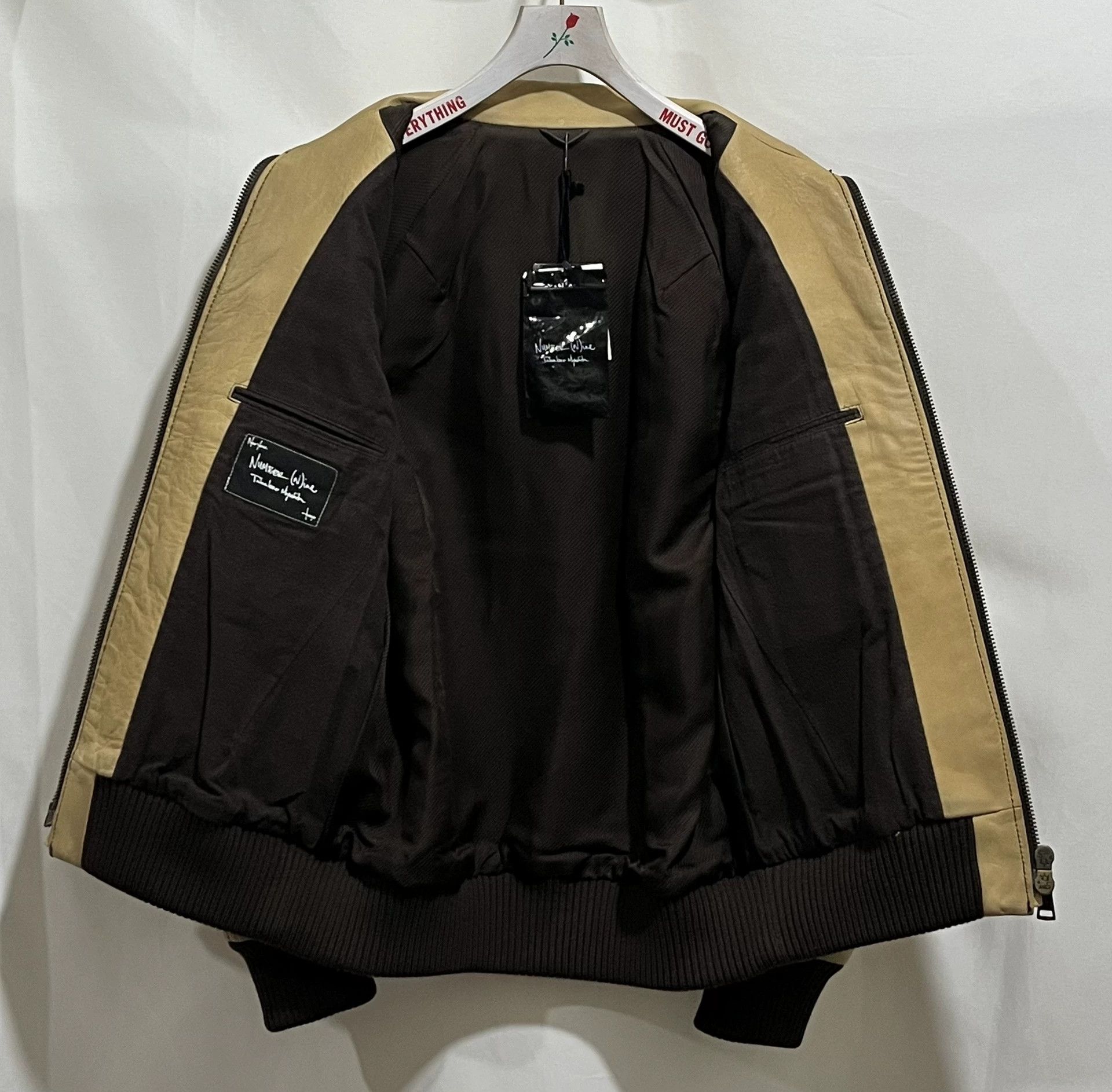 Number (N)ine NUMBER (N)INE 08aw rare leather jacket Size US L / EU 52-54 / 3 - 4 Thumbnail