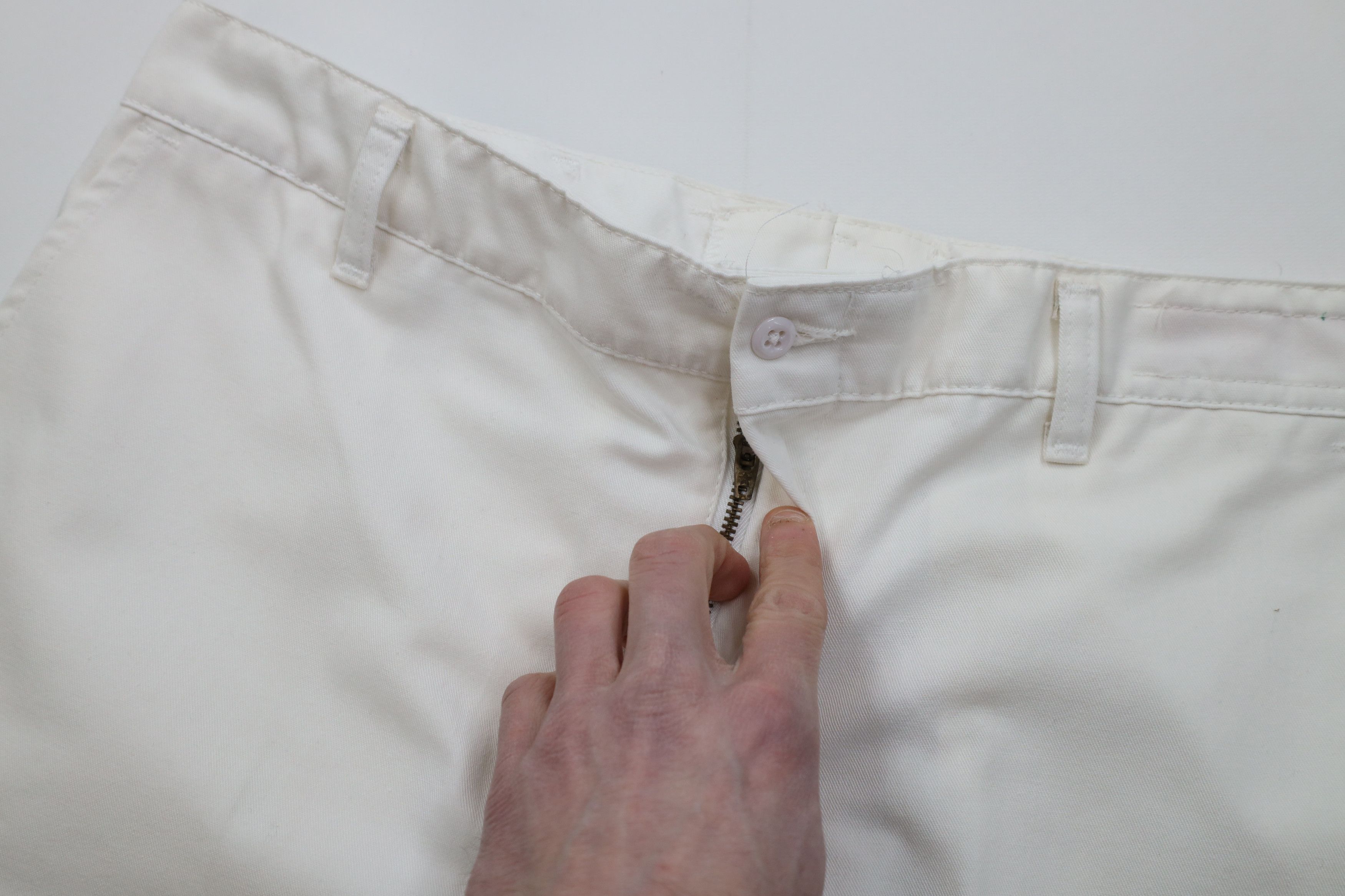 Vintage Vintage 90s Streetwear Painters Workwear Pants White USA Size US 36 / EU 52 - 8 Thumbnail