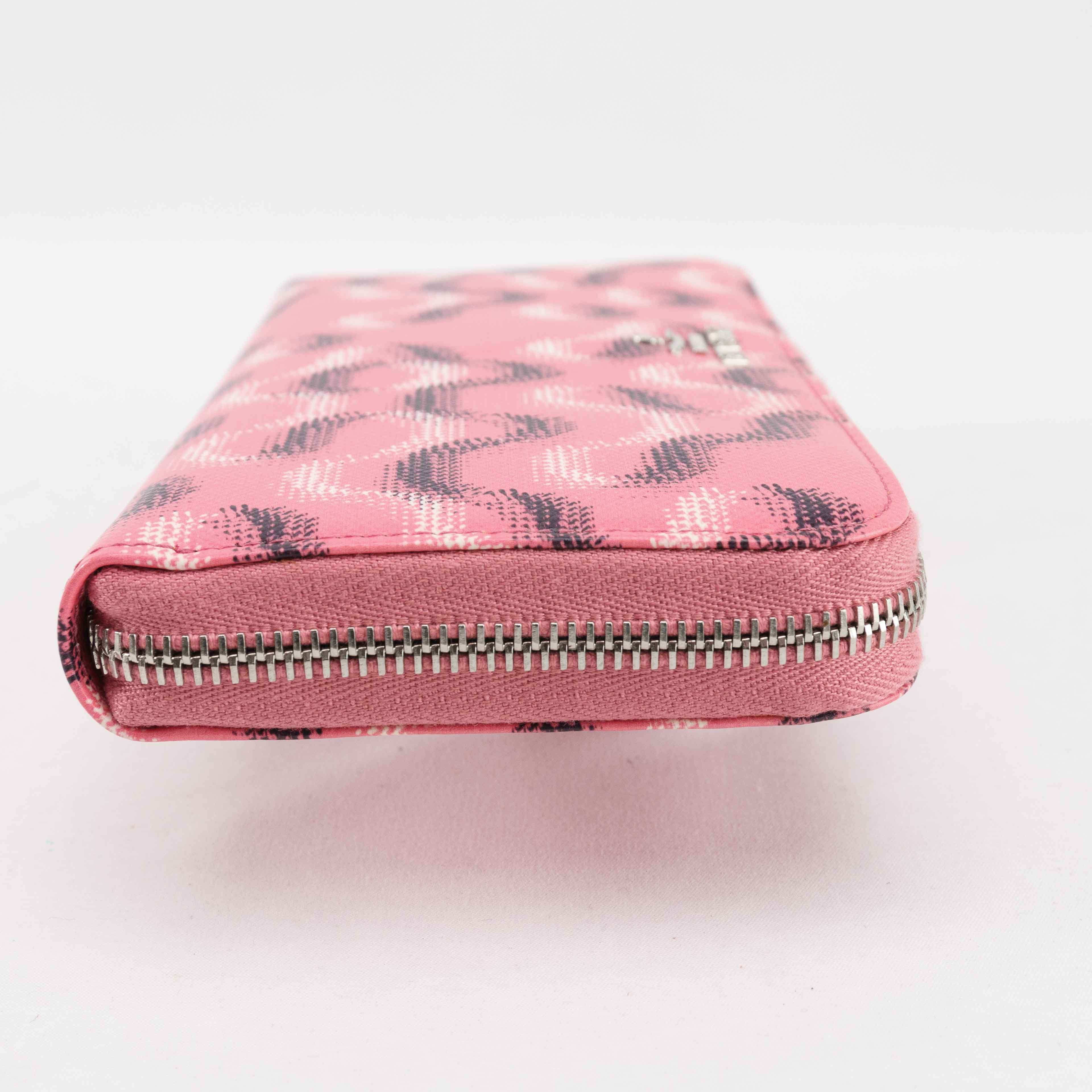 Prada PRADA Zip Around Long Saffiano Leather Wallet Size ONE SIZE - 7 Thumbnail