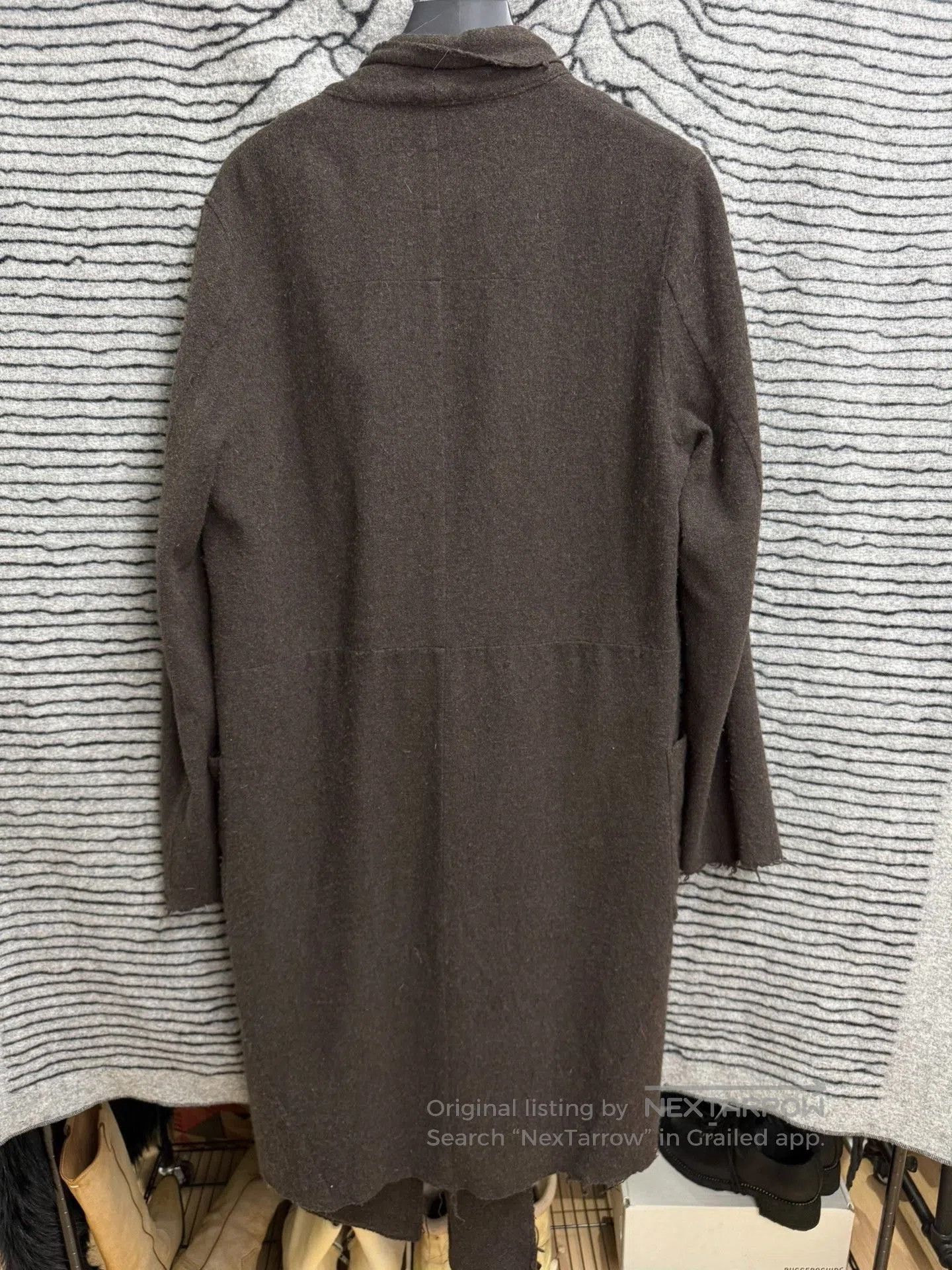 Undercover UNDERCOVER 06AW GURU GURU Distressed Wool Coat. Size US L / EU 52-54 / 3 - 7 Thumbnail