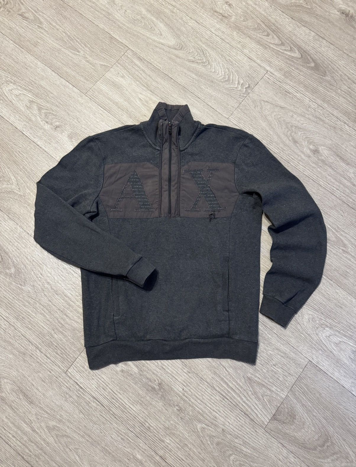 Armani Exchange 🔷Vintage Armani Exchange 1/4 Zip Sweater🔷 Size US S / EU 44-46 / 1 - 1 Thumbnail