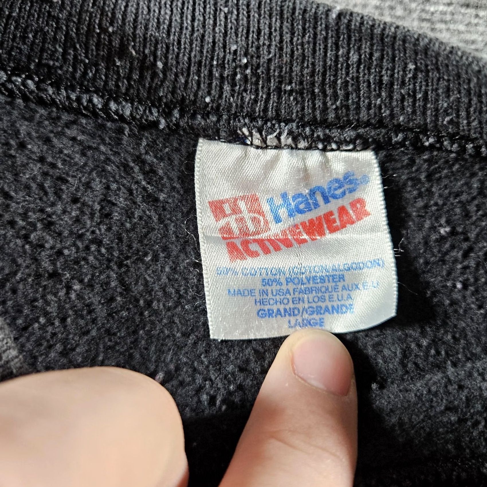 Hanes VINTAGE Hanes Sweatshirt Mens Large Gray Michigan Buck Hunter Deer Graphic 90s Sweatshirt Graphic Print Mens L Gray Buck Hunter Deer 90s Size US L / EU 52-54 / 3 - 4 Thumbnail