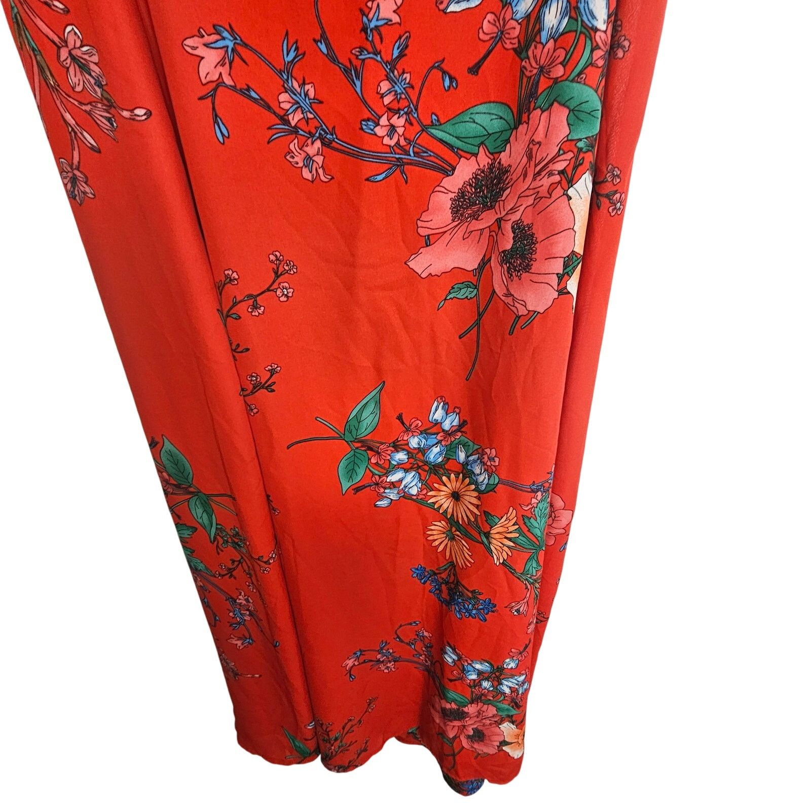 Lululemon NEW Lulu's Red Floral Print 2-Pc. Set Wrap Skirt Crop Top XL Size XL / US 12-14 / IT 48-50 - 8 Thumbnail