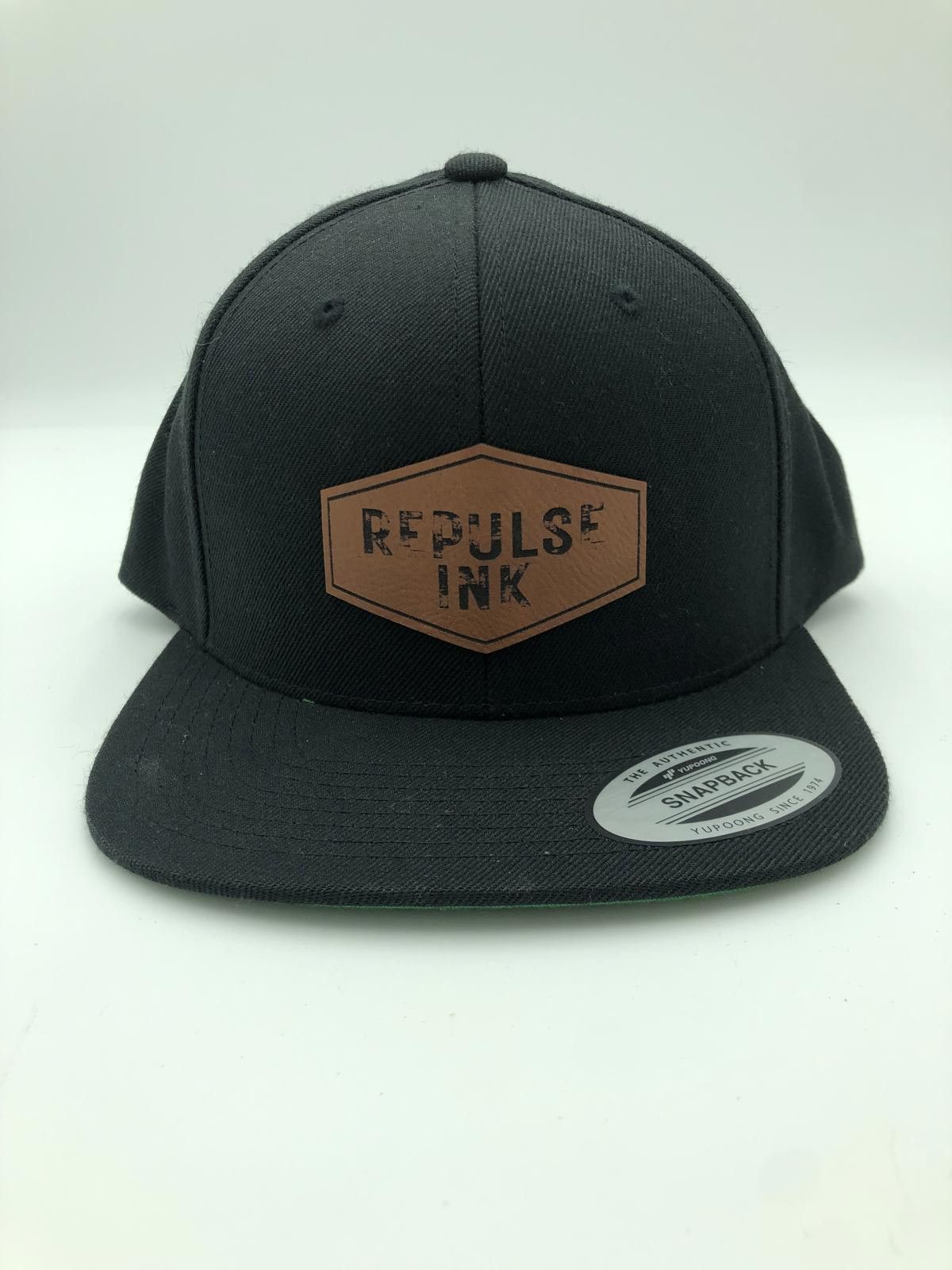 Designer Repulse Ink Snapback Cap - Stylish Black & Green Size ONE SIZE - 1 Thumbnail