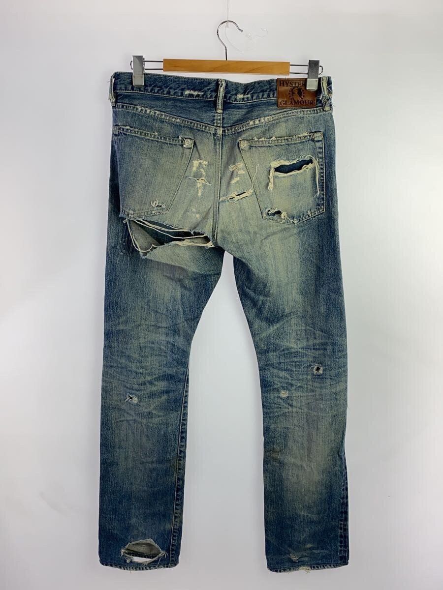 Hysteric Glamour Studded Distressed Jeans Size US 32 / EU 48 - 2 Thumbnail