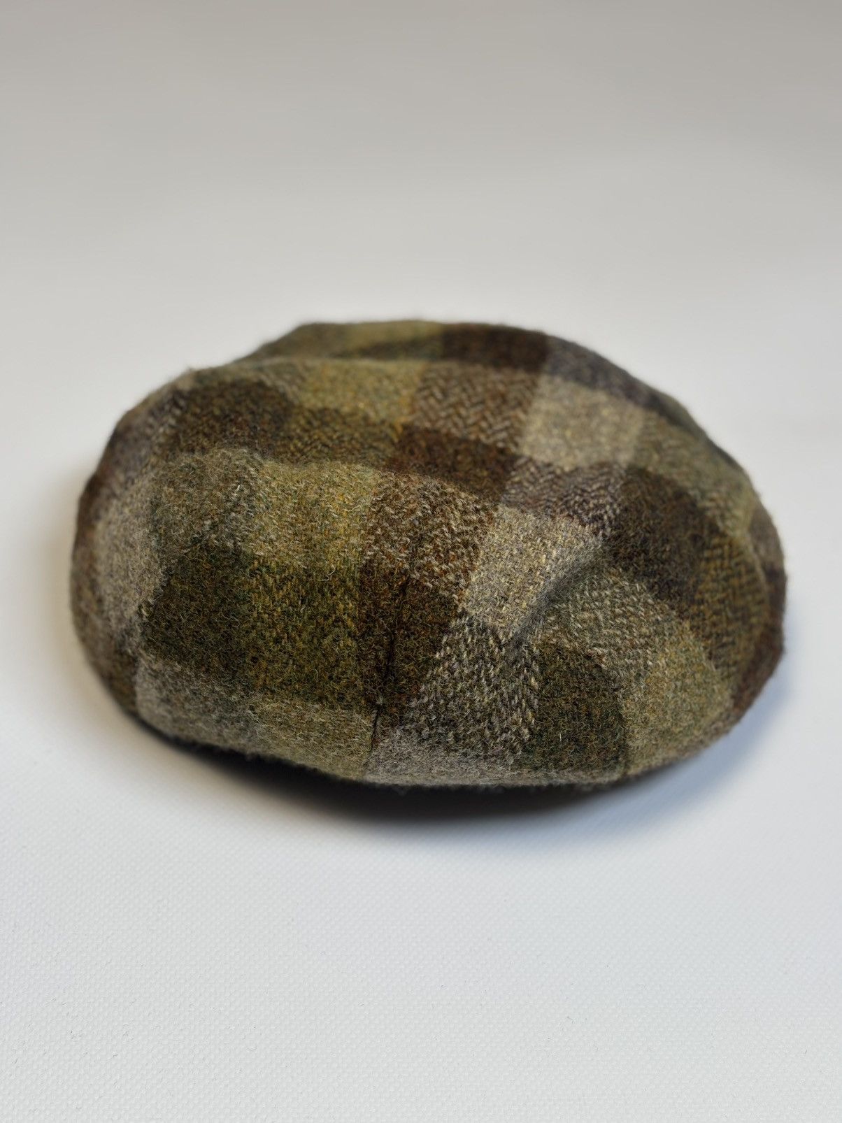 Harris Tweed Harris Tweed Wool Flat Patch Cap 7size 57cm Medium size Size ONE SIZE - 2 Thumbnail
