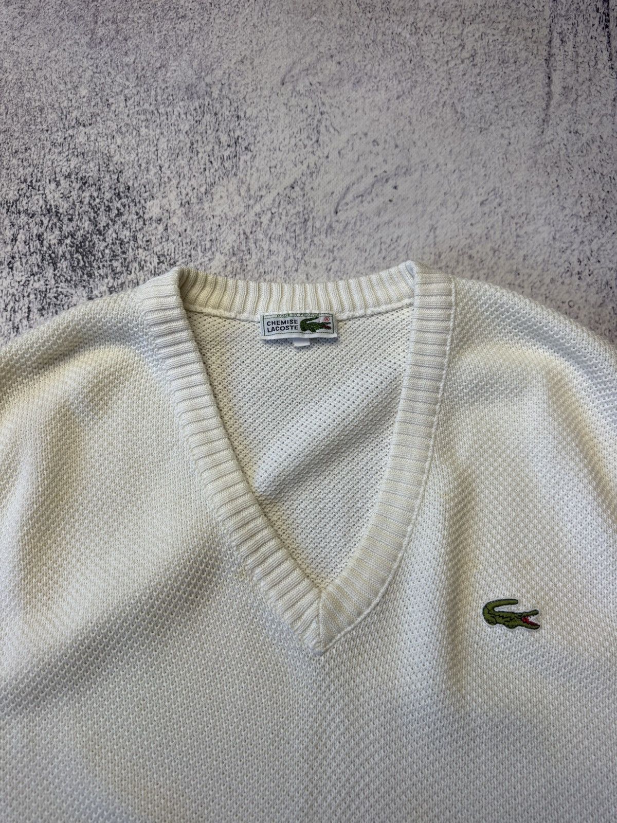 Lacoste Chemise Lacoste Vest Sweater Made In France Size US M / EU 48-50 / 2 - 9 Thumbnail