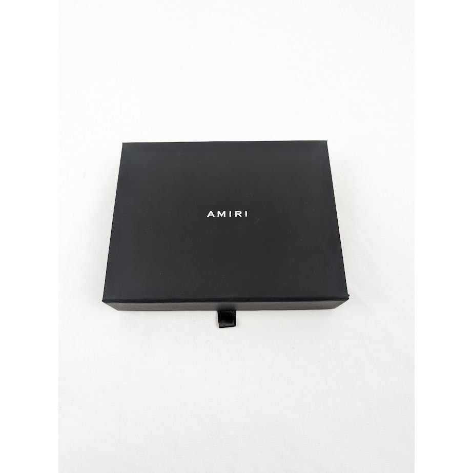 Amiri o1rshd1 Q:2/ Size:OS / Large Amiri Logo Card Holder in Black Size ONE SIZE - 11 Thumbnail