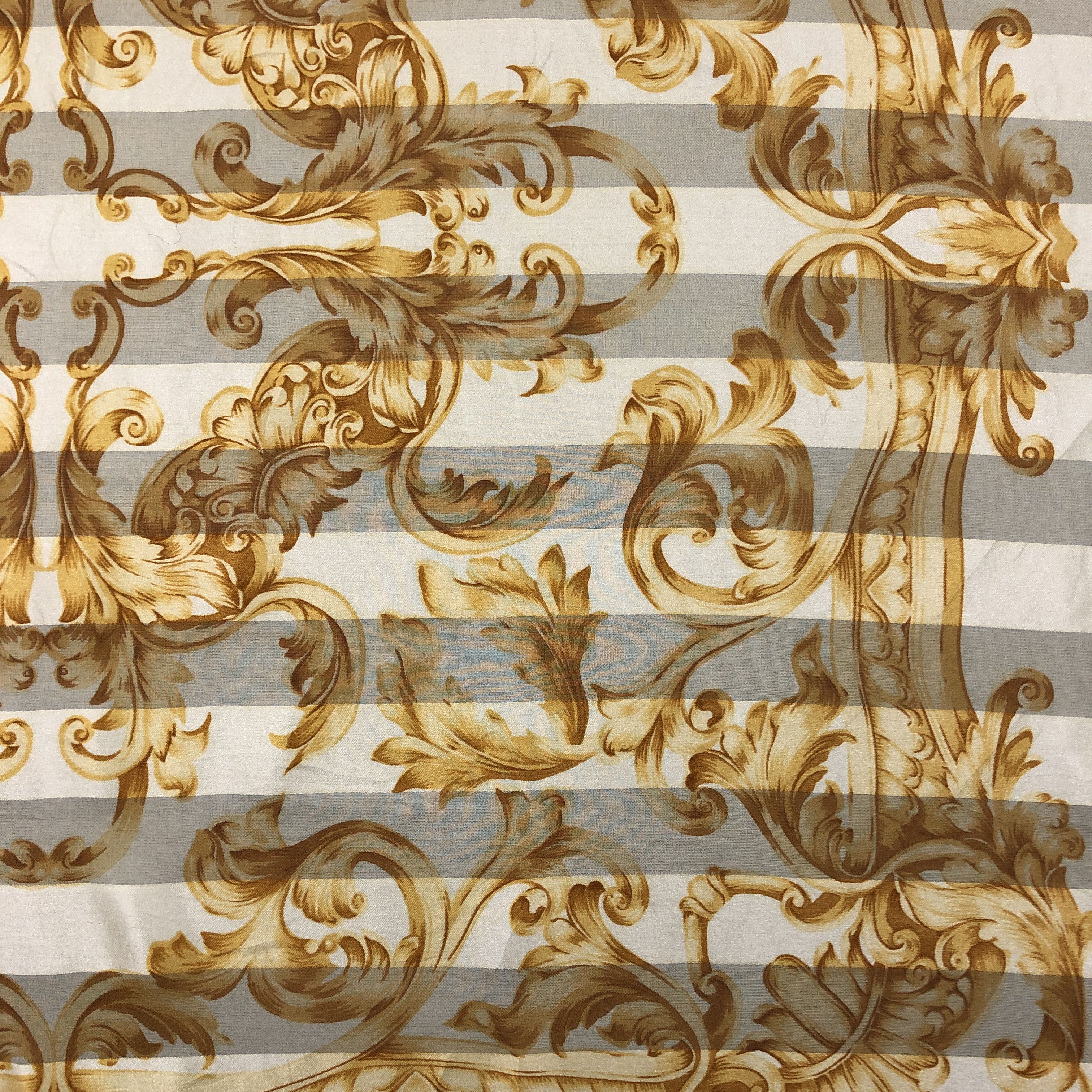 Other × Vintage Vintage SILK Scarf Twill Stole Wraps Scarves Size ONE SIZE - 8 Thumbnail