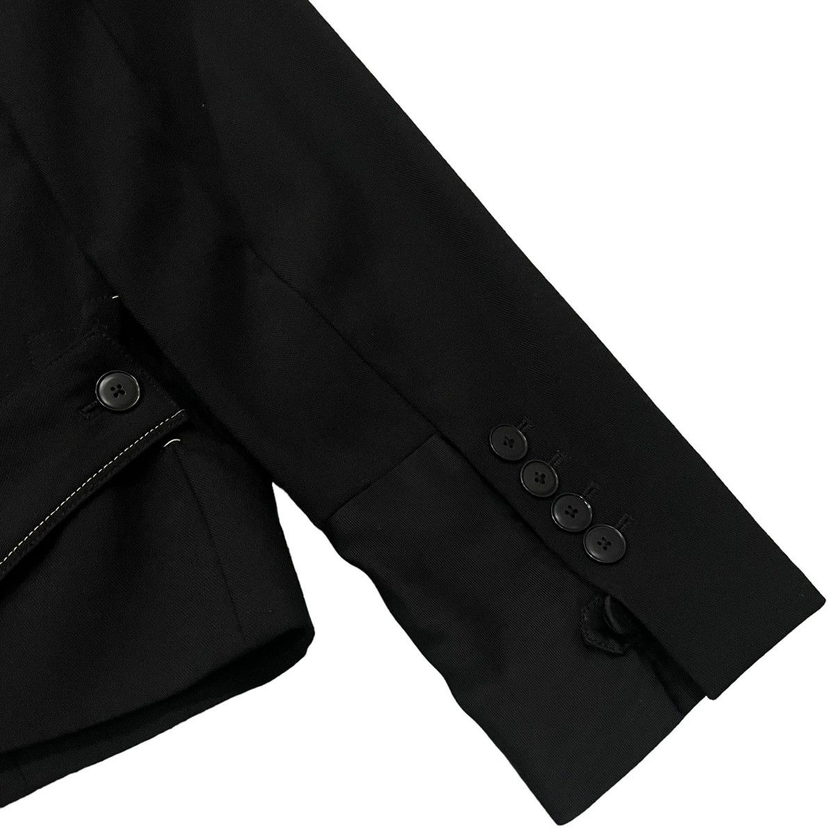 Helmut Lang Helmut Lang Belted Buttonless Fashion Jacket Size M / US 6-8 / IT 42-44 - 16 Thumbnail