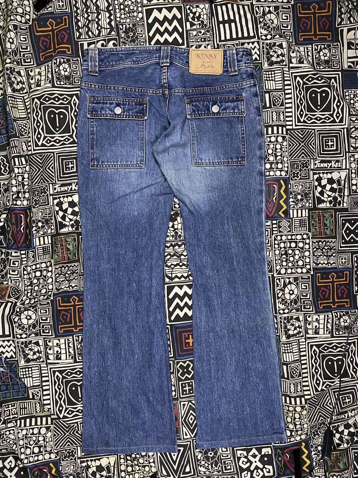 Hysteric Glamour × Japanese Brand Hysteric Glamour Kinky Flare Pocket Jeans Pants Size US 31 - 7 Thumbnail