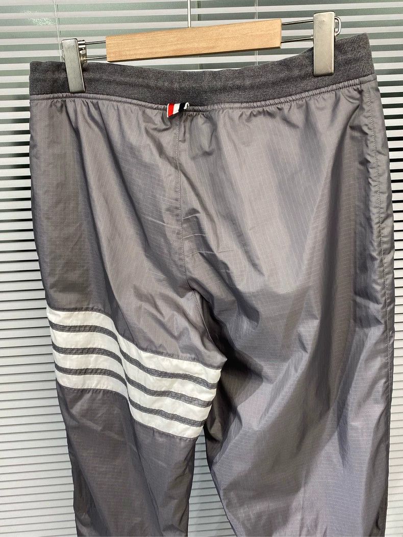 Thom Browne Thom Browne Size 2 Nylon trousers, classic four-striped cas Size US 30 / EU 46 - 8 Thumbnail