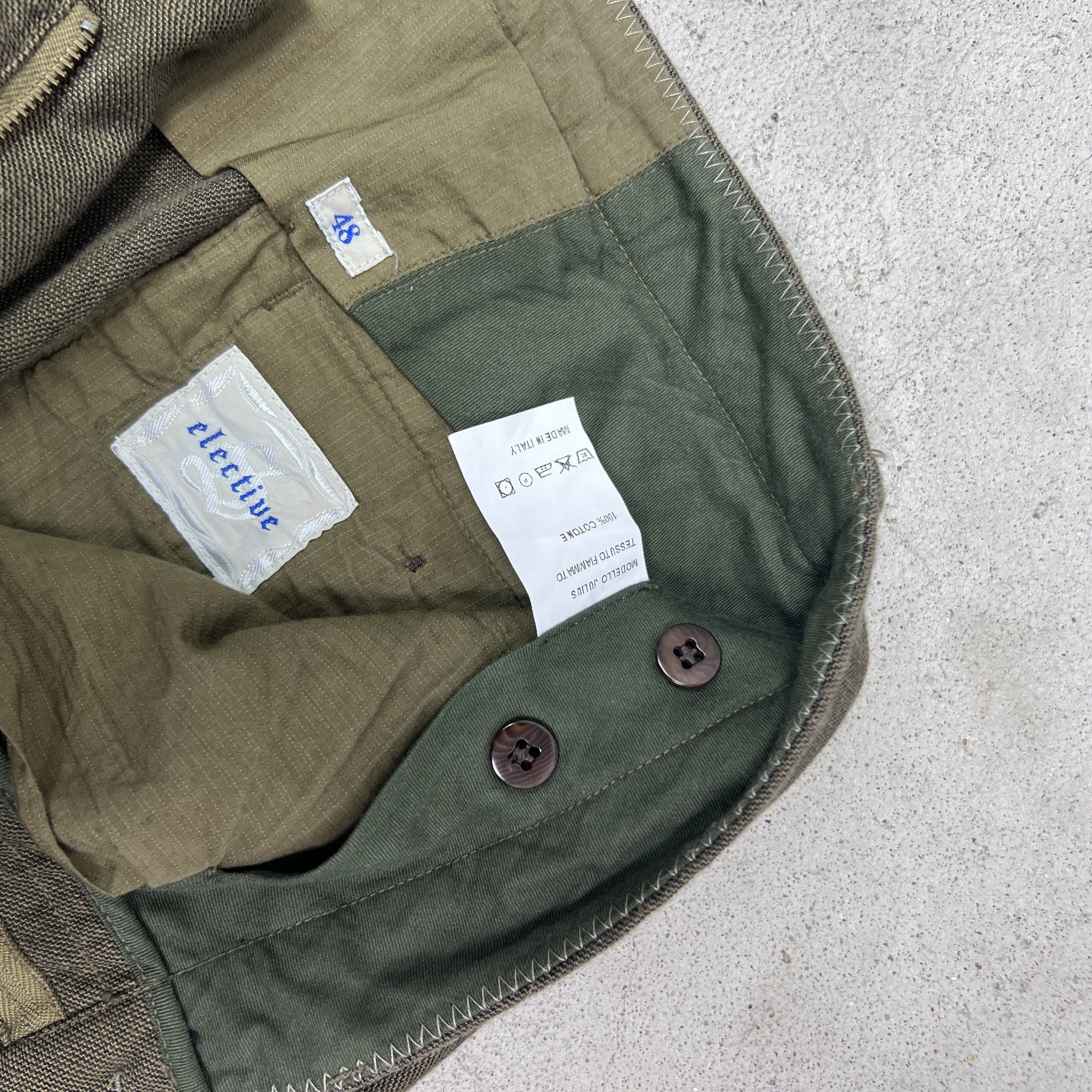 Vintage Vintage Casual Elective Made in Italy Sartorial Pants Y2K Size US 33 - 4 Thumbnail