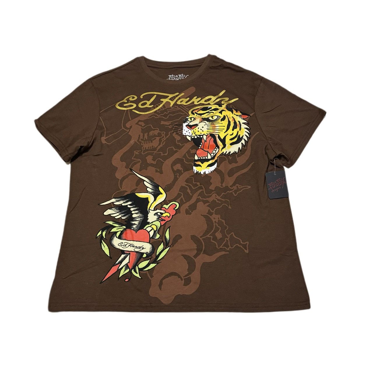 Ed Hardy Vintage Ed Hardy Graphic Tee Shirt Size US L / EU 52-54 / 3 - 1 Thumbnail