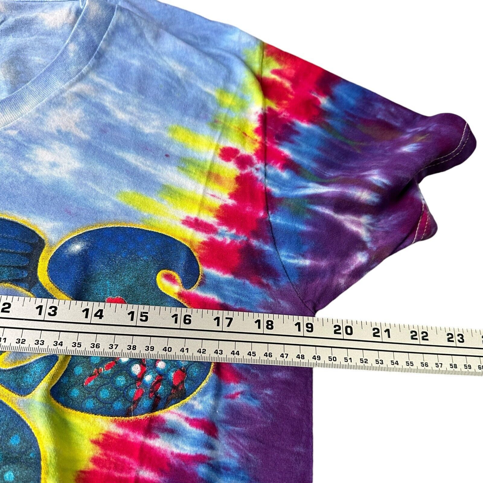 Fruit Of The Loom Yes Rock Band T-Shirt Mens Medium Tie Dye 2014 Summer Tee Size US M / EU 48-50 / 2 - 7 Thumbnail