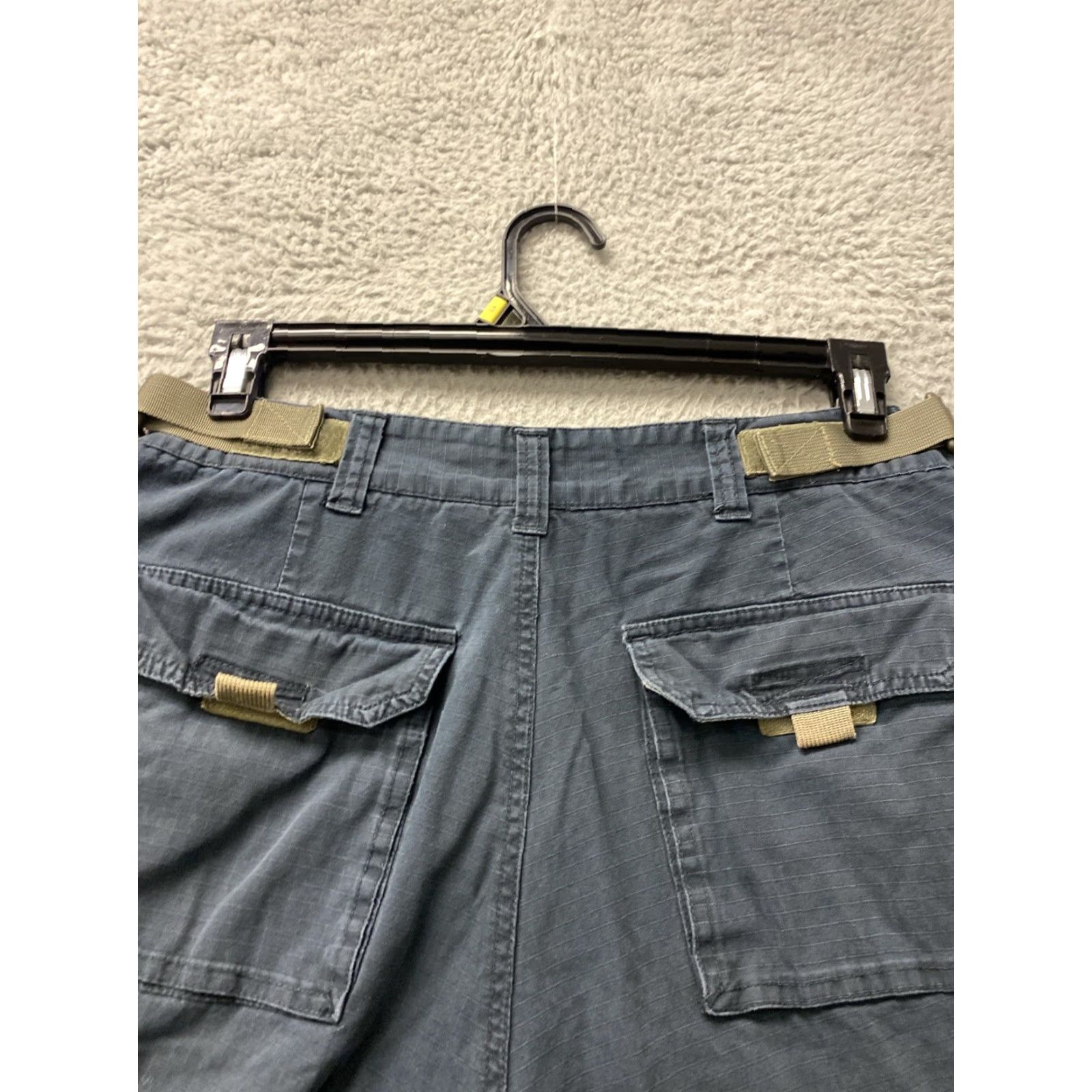 American Eagle Outfitters AMERICAN EAGLE Cargo Shorts Men 32 Faded Black Cotton Regular Size US 32 / EU 48 - 5 Thumbnail