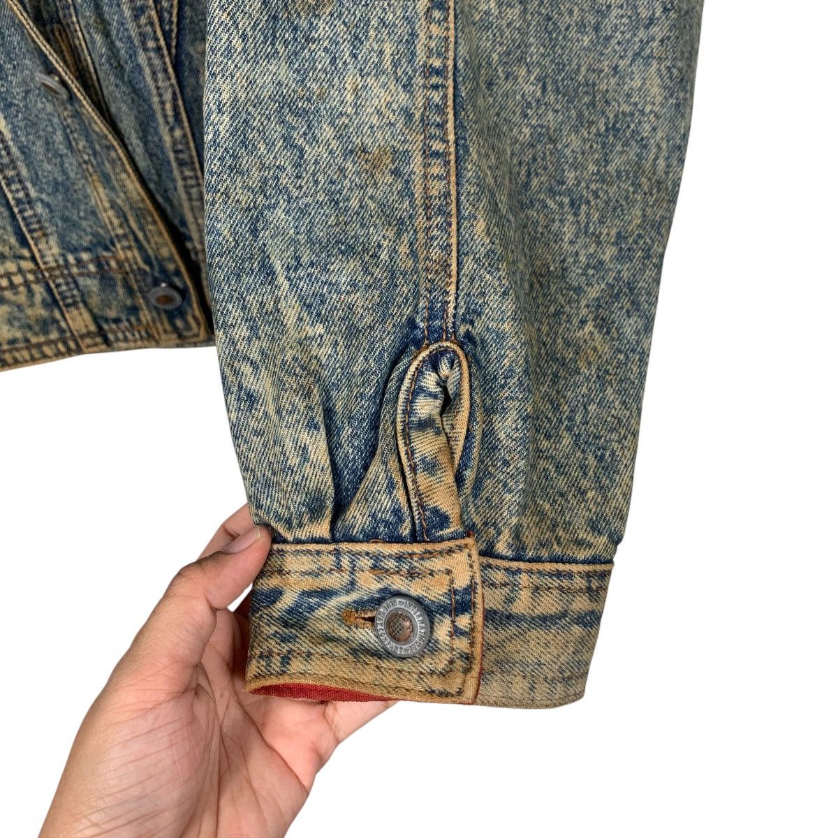 Japanese Brand Vintage CLUB & TEAM Blue Way Company Denim Jacket #2575-C116 Size US M / EU 48-50 / 2 - 14 Thumbnail