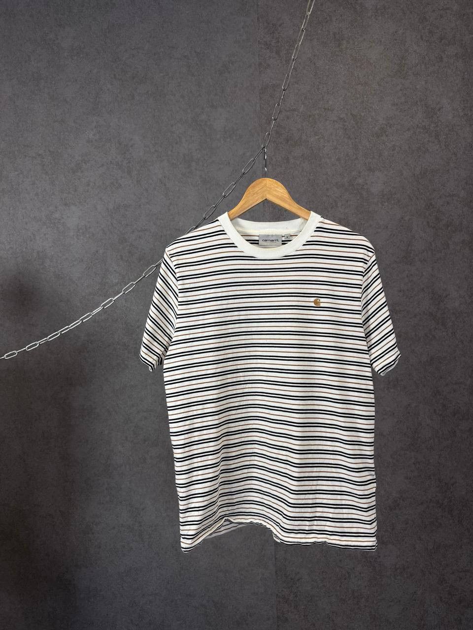 Carhartt Carhartt WIP designer striped tee Size US M / EU 48-50 / 2 - 1 Thumbnail