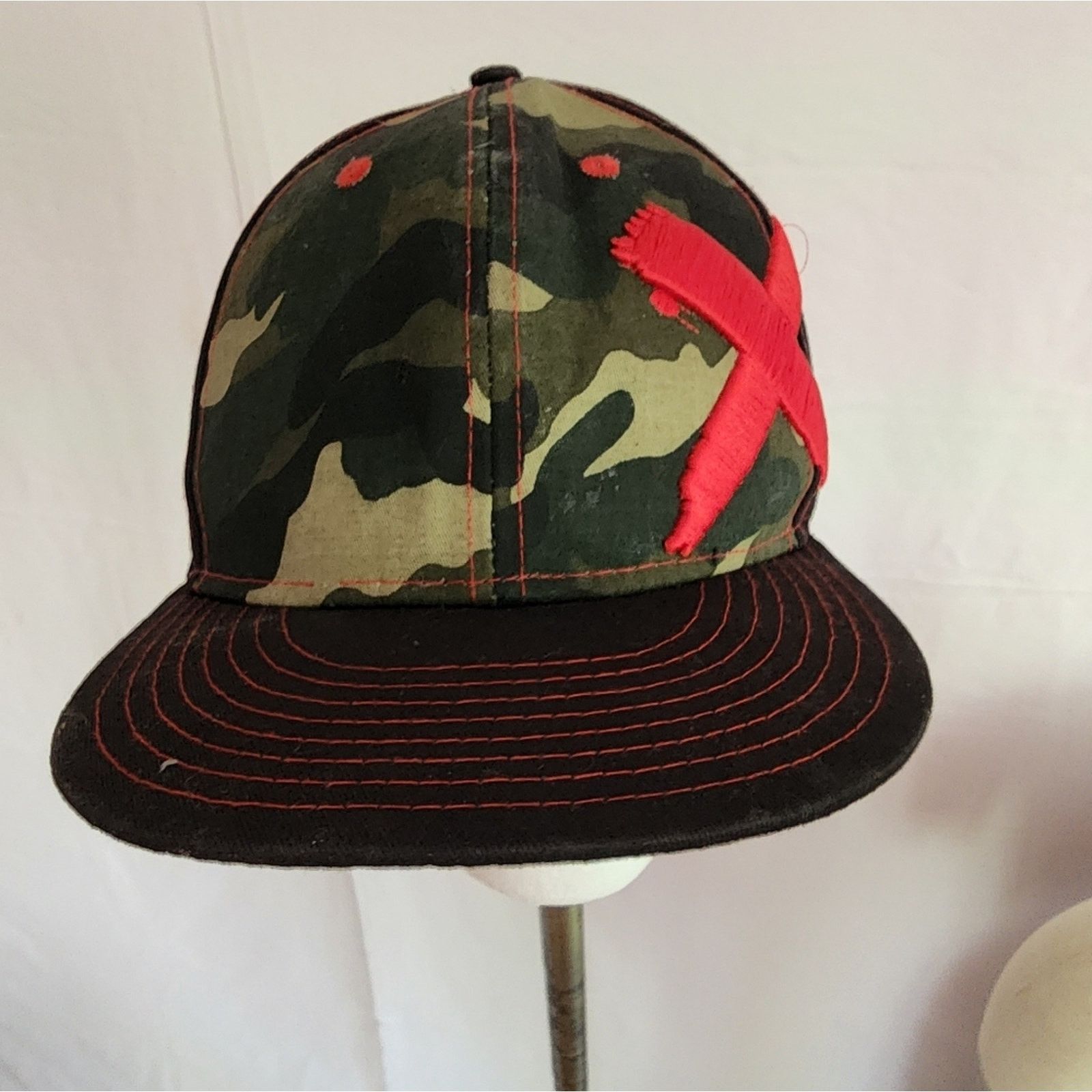 Other Arcade Camo Hat with Red X Size ONE SIZE - 1 Thumbnail