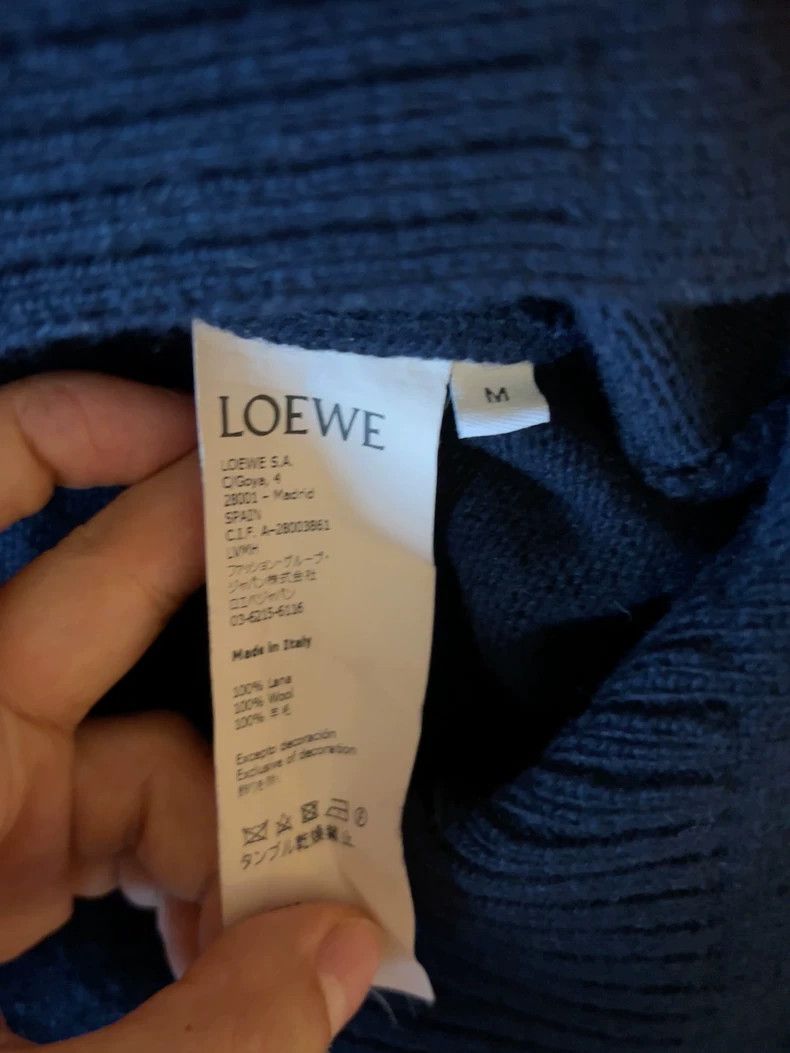 Loewe LOEWE Dark blue sweater Size US M / EU 48-50 / 2 - 5 Thumbnail