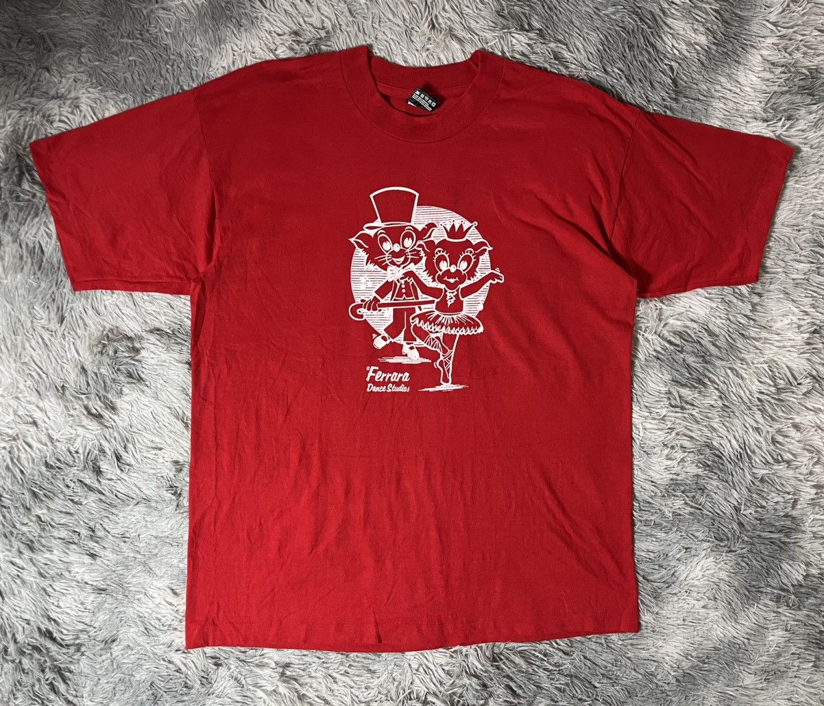 Vintage Vintage 80s Ferrara dance studios t shirt Size US L / EU 52-54 / 3 - 1 Thumbnail