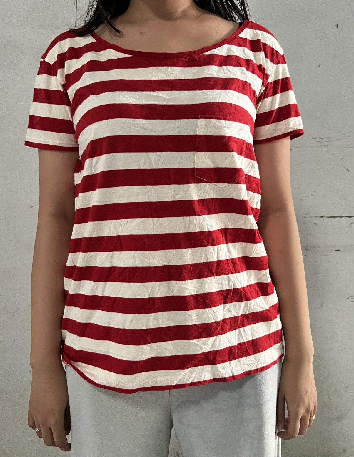 Saint Laurent Paris Saint Laurent SS14 Striped Shirt Size L / US 10 / IT 46 - 11 Thumbnail
