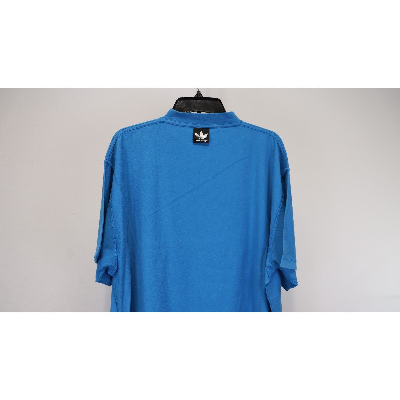 Adidas × Balenciaga o1rshd1 Oversize T-Shirt in Blue Size US XL / EU 56 / 4 - 11 Thumbnail