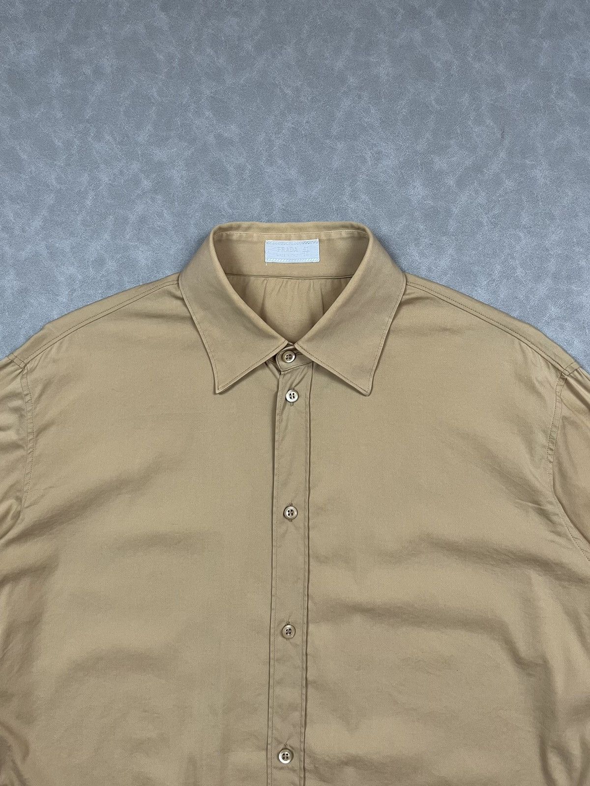 Prada Vtg Prada button up shirt Size US L / EU 52-54 / 3 - 5 Thumbnail