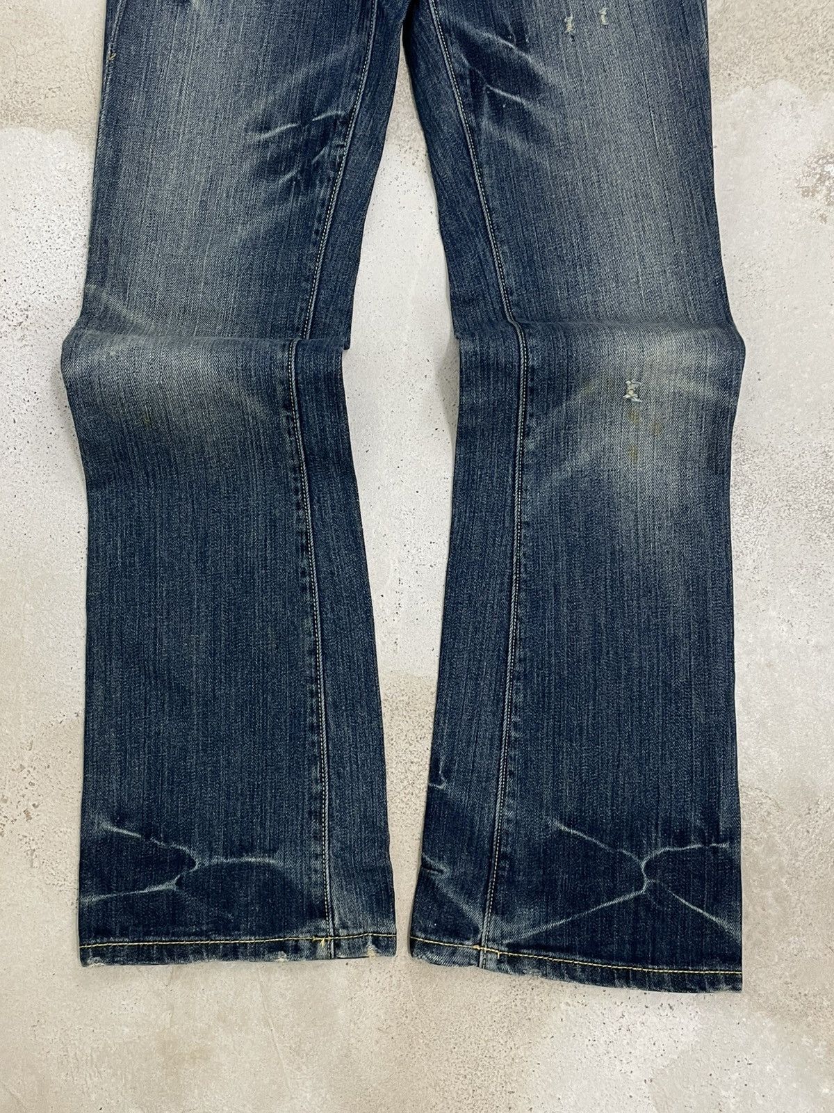 Christian Audigier Vintage Christian Audiger Embroidered Affliction Denim Size US 30 / EU 46 - 8 Thumbnail
