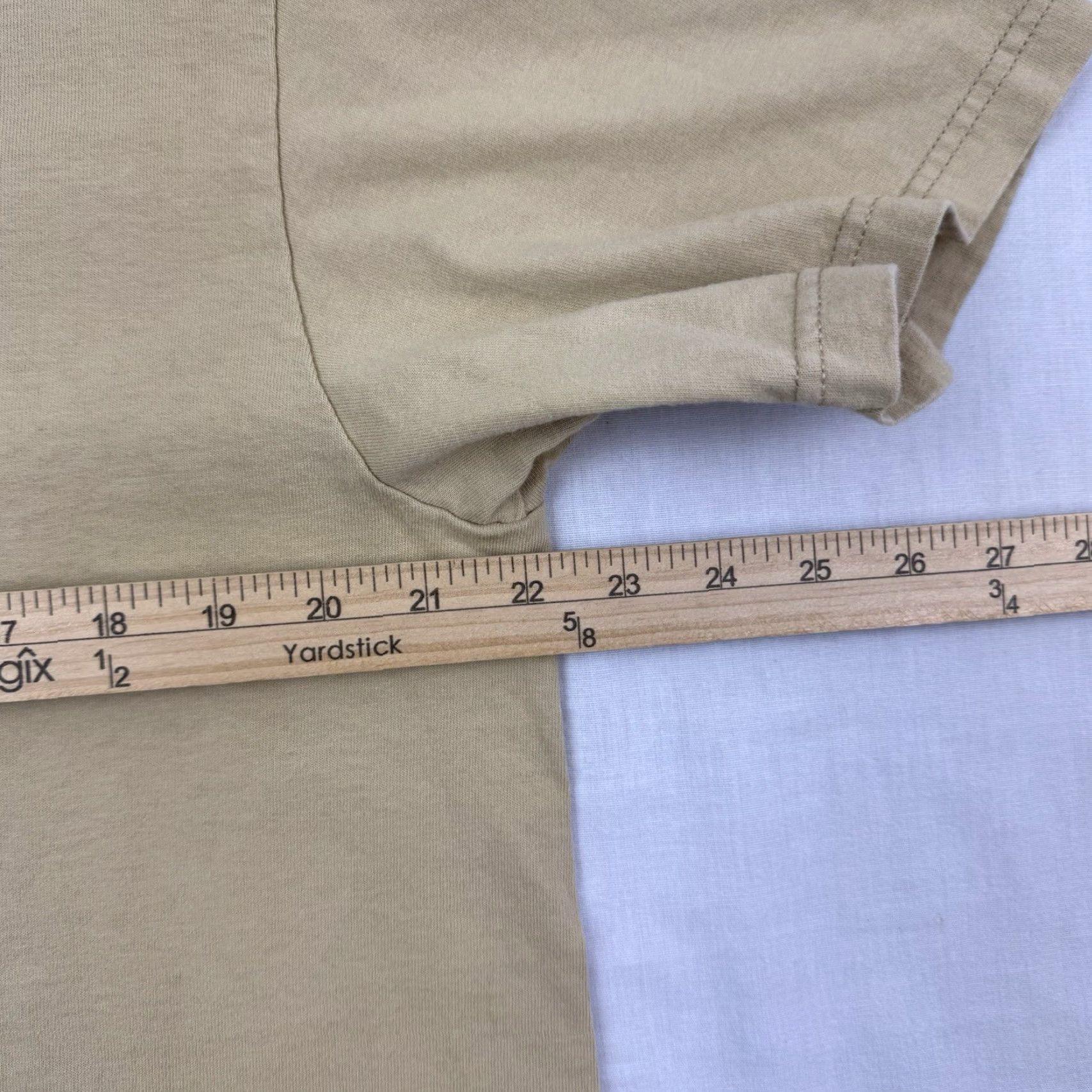 Nautica VINTAGE Nautica Shirt Adult M Beige Nautical Sailing Tropical 90s USA Mens Size US M / EU 48-50 / 2 - 7 Thumbnail