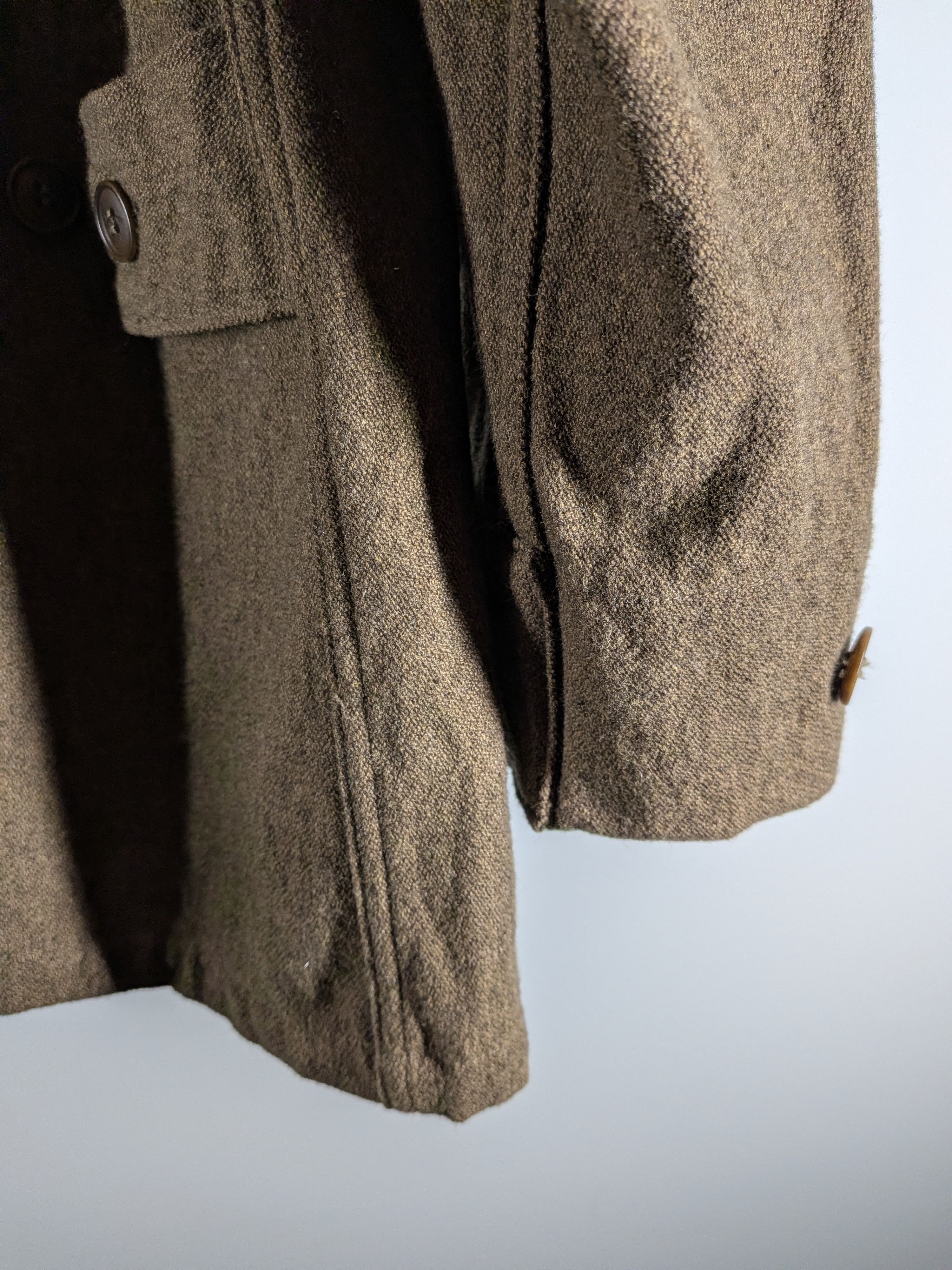 Comoli Comoli Khaki B.D.U Jacket Wool Size US M / EU 48-50 / 2 - 3 Thumbnail