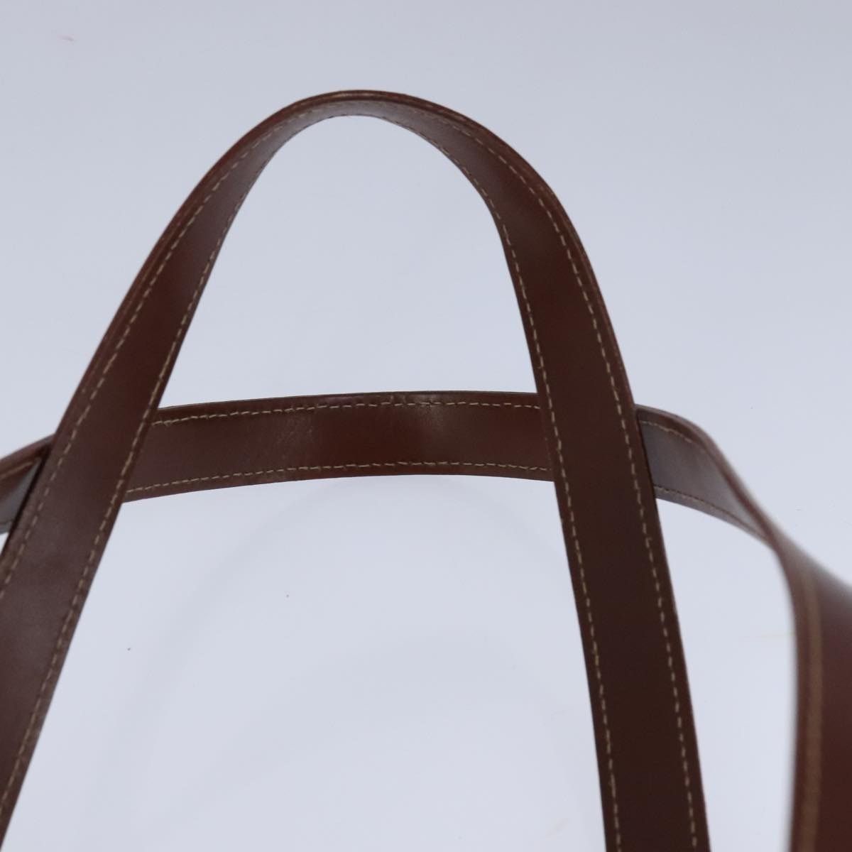 Burberry Burberry Nova Check Hand Bag Pvc Leather Beige Size ONE SIZE - 8 Thumbnail