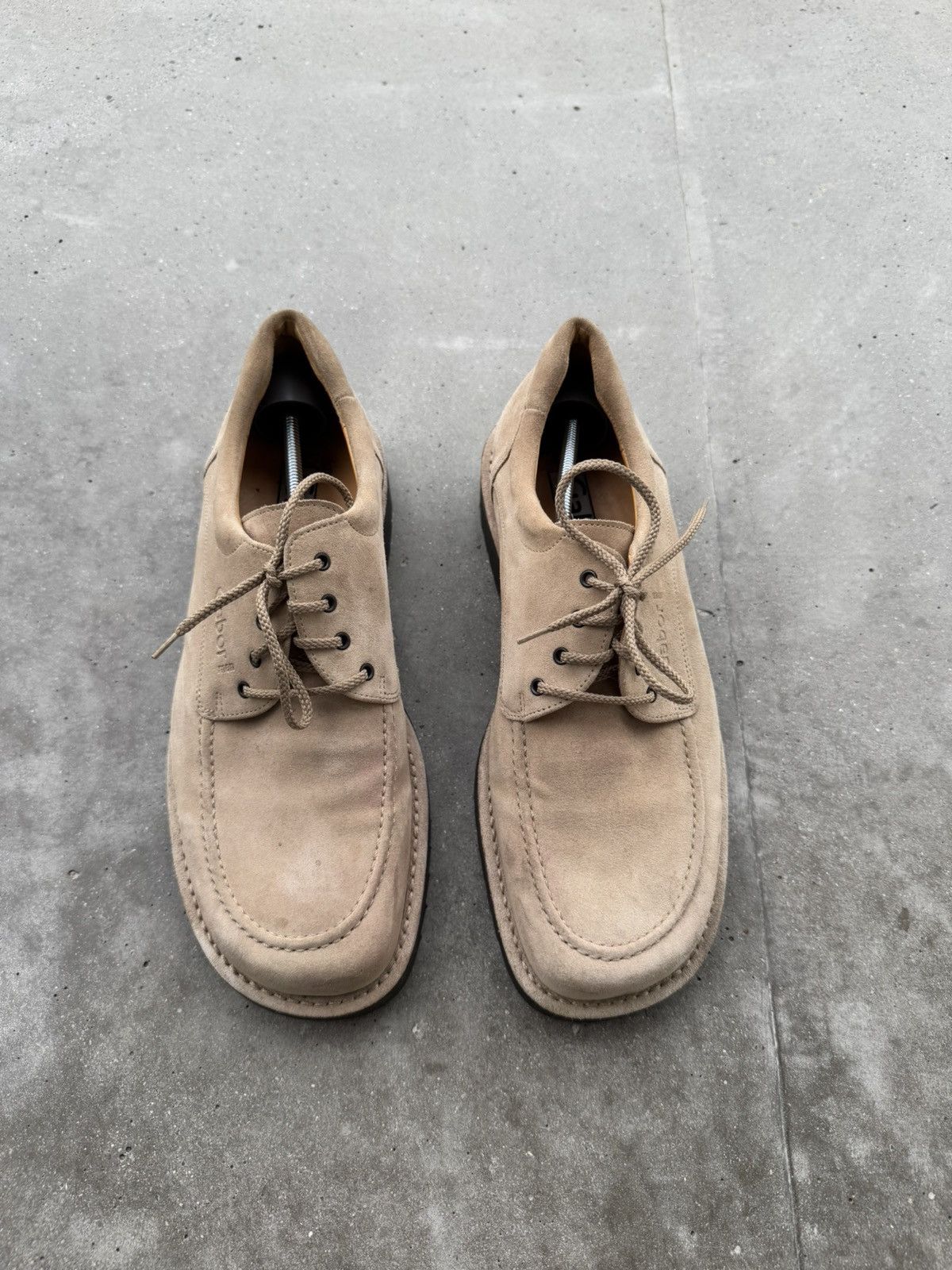 Clarks Cace oxford suede shoes Size US 11.5 / EU 44-45 - 2 Thumbnail