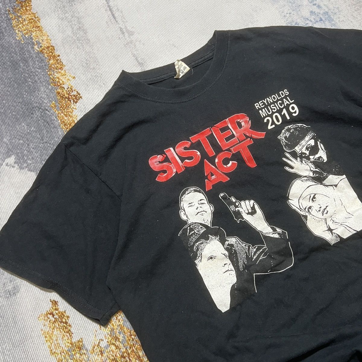 Vintage Horror Movie Sister Act Tee Size US M / EU 48-50 / 2 - 3 Thumbnail