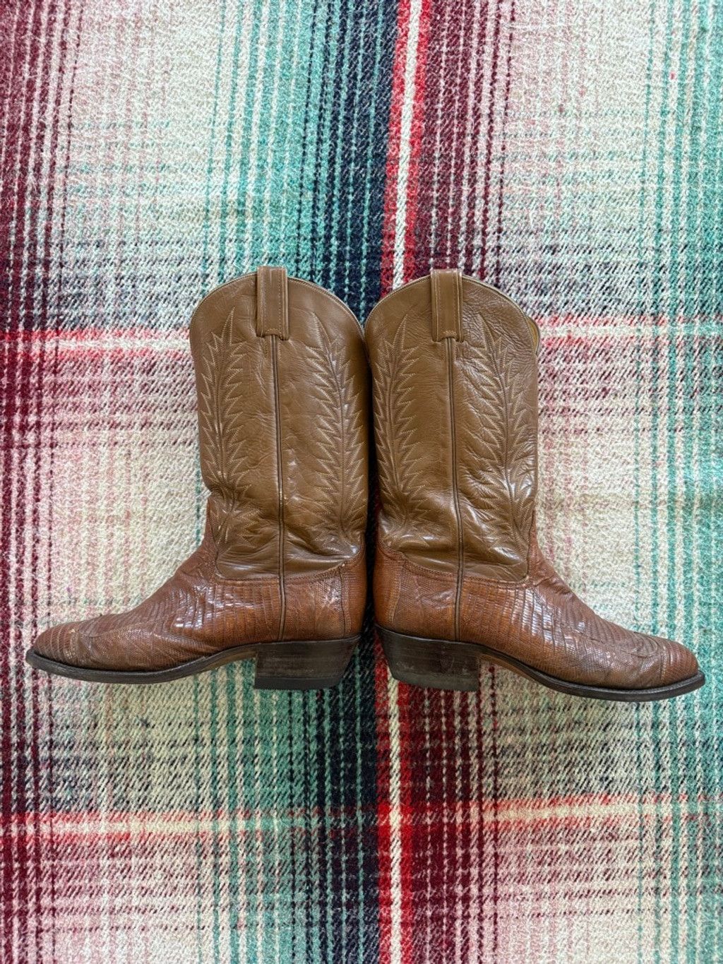 Tony Lama Tony Lama Relic Lizard Cowboy Boots 9EEE Size US 9 / EU 42 - 2 Thumbnail