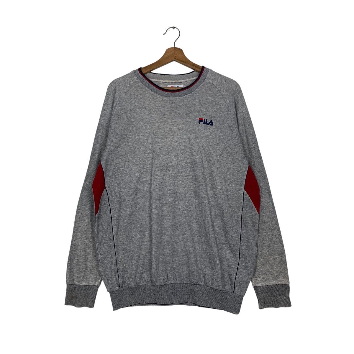 Fila Vintage FILA Embroidered Logo Crewneck Sweatshirt #2842-C128 Size US L / EU 52-54 / 3 - 1 Thumbnail
