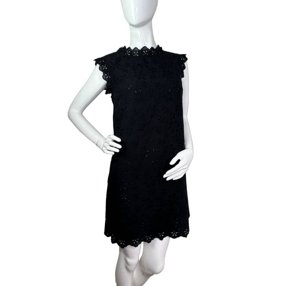 Kate Spade Kate Spade Daisy Eyelet Shift Dress SIZE 4 Size S / US 4 / IT 40 - 1 Thumbnail