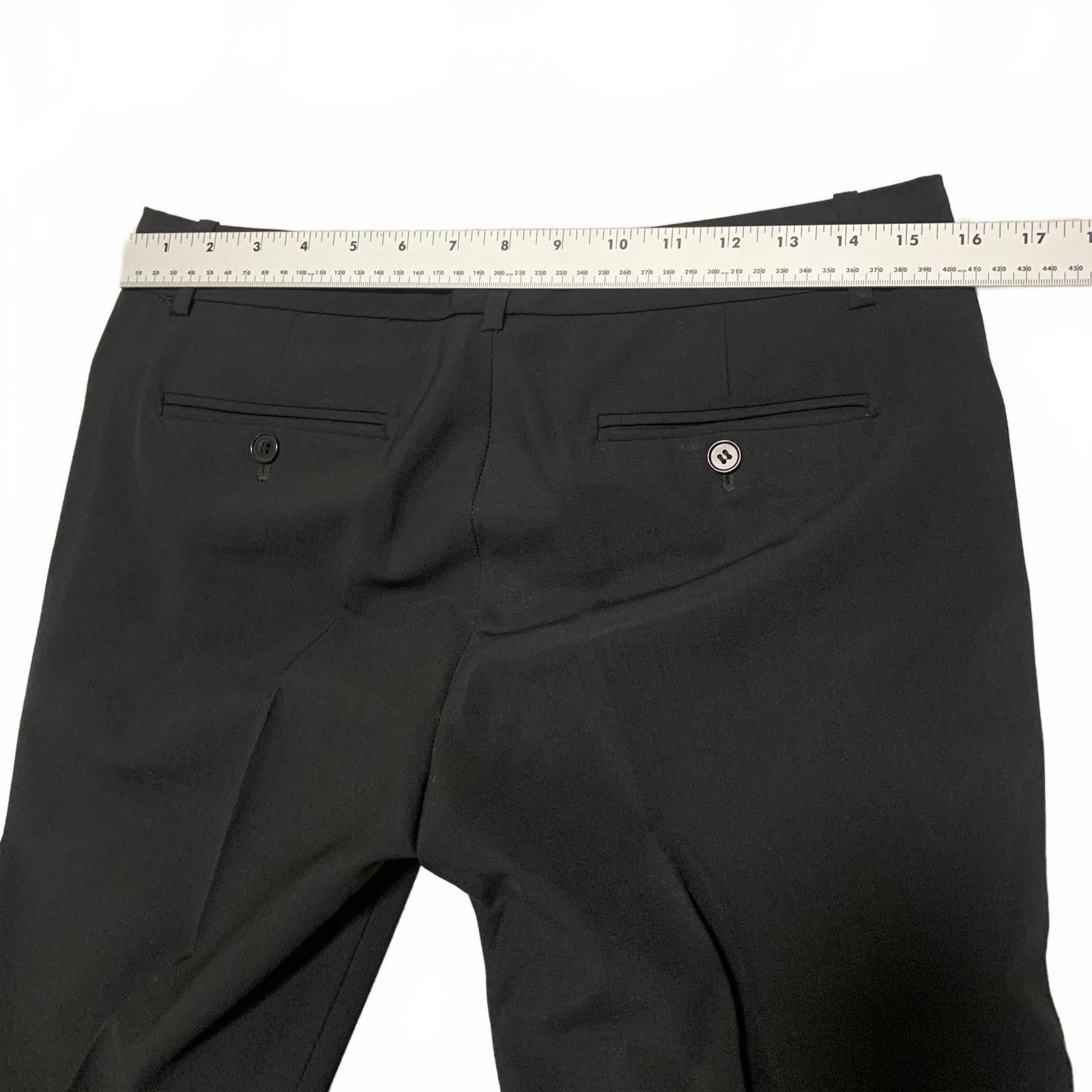 Theory Theory Women's Size 6 Black Dress Pants Wool Blend Size 28" / US 6 / IT 42 - 6 Thumbnail