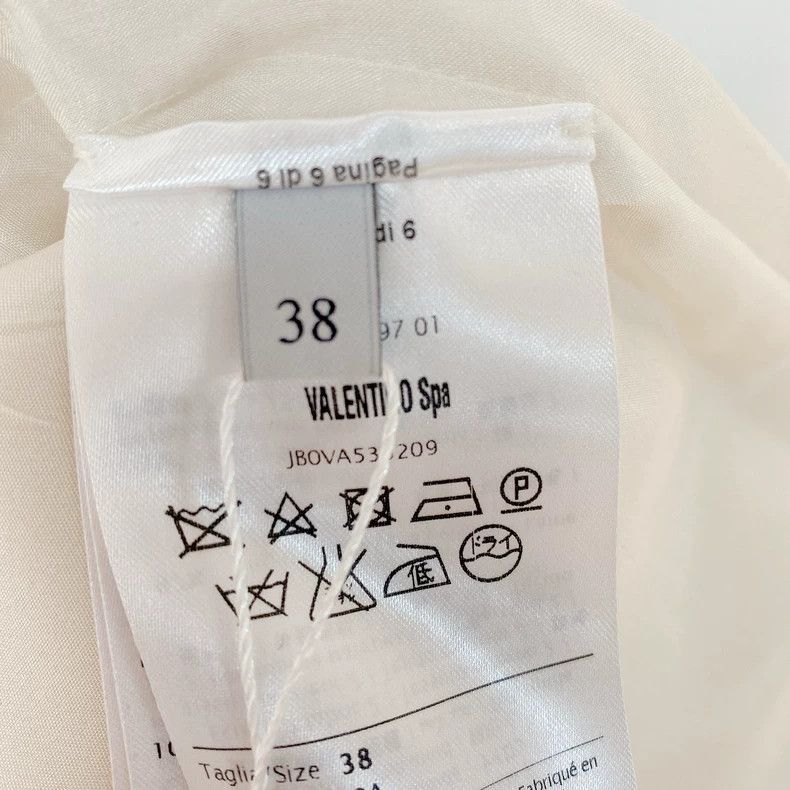 Valentino Valentino Creamy white mesh dress Size XS / US 0-2 / IT 36-38 - 6 Thumbnail