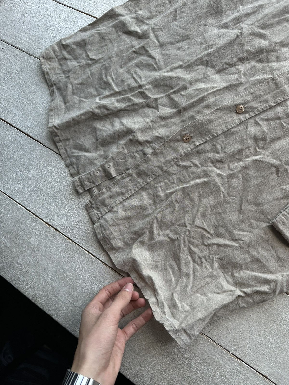 Armani RARE🚨 ARMANI JEANS VINTAGE SHIRT LUXURY BUTTON UP 90s Size US M / EU 48-50 / 2 - 3 Thumbnail