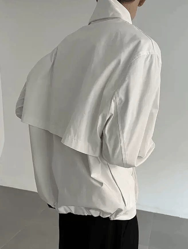 Japanese Brand × Vintage Avant garde fashion retro wrap jacket aesthetic Size US M / EU 48-50 / 2 - 3 Thumbnail