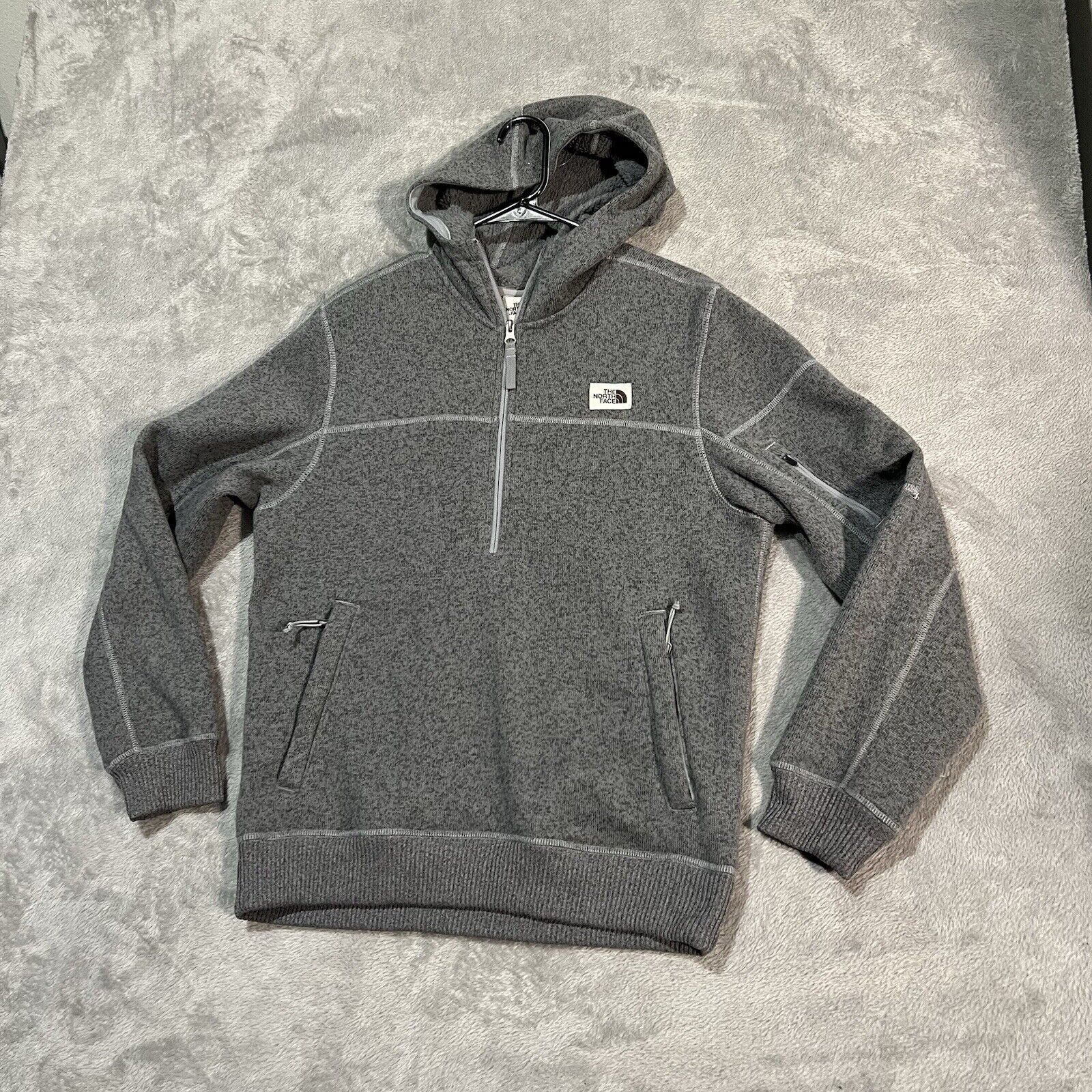 The North Face The North Face Gordon Lyons Jacket Men's Medium Gray Fleece Size US M / EU 48-50 / 2 - 2 Thumbnail