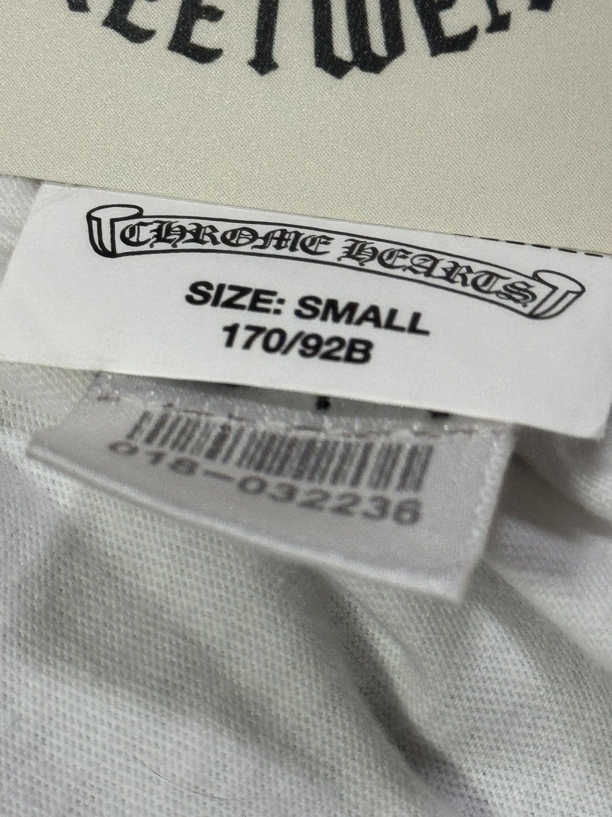 Chrome Hearts Chrome Hearts White Cross Tee Size US S / EU 44-46 / 1 - 8 Thumbnail